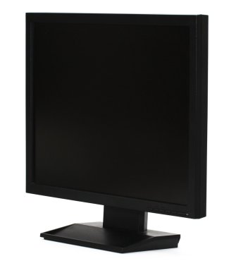 boş bilgisayar monitörünüzün ekranı kırpma yolu ile