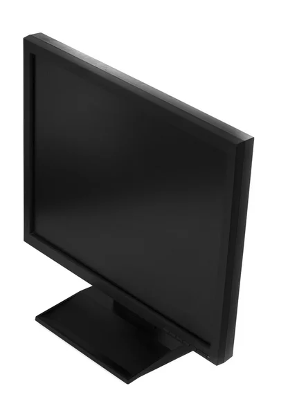 Monitor de computador em branco com caminho de recorte para a tela — Fotografia de Stock
