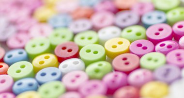 Dikiş düğmeleri arka plan. Renkli doku