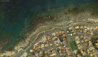 2019 'da Bretigny-sur-Orge' un kıyı, caddeleri ve altyapısı kuş bakışı bir bakış açısıyla ele alındı.