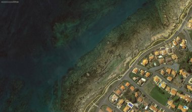 2019 'da Bretigny-sur-Orge' un kıyı, caddeleri ve altyapısı kuş bakışı bir bakış açısıyla ele alındı.