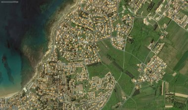 2019 'da Bretigny-sur-Orge' un kıyı, caddeleri ve altyapısı kuş bakışı bir bakış açısıyla ele alındı.