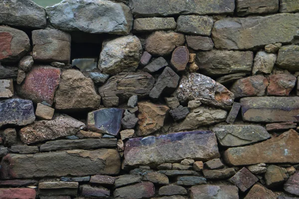 Hintergrund Textur Einer Alten Steinburg Mauer — Stockfoto