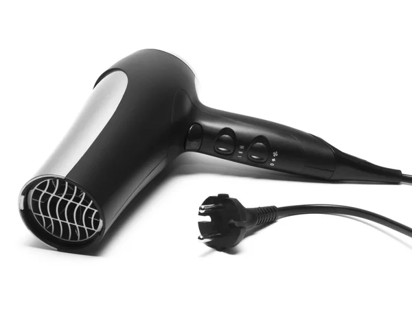 Hair dryer isolated on white Stock Picture