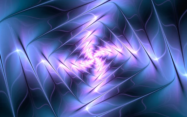 Blauw-roze vortex — Stockfoto