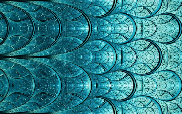 Mosaico ciano-blu Immagine Stock