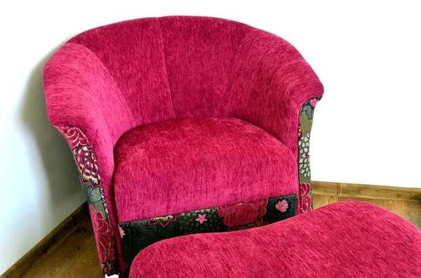 Krzesło nowoczesne fioletowy — Zdjęcie stockowe