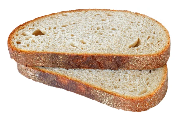 Duas fatias de pão tipicamente checo — Fotografia de Stock