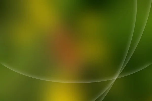 Fondo de curva abstracta de degradado verde oscuro y amarillo —  Fotos de Stock