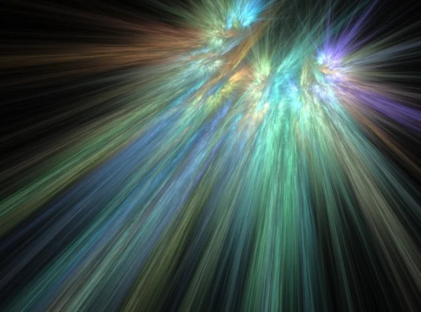 Божественное сияние неба абстрактный фрактальный эффект световой фон — стоковое фото