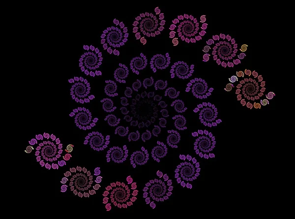 Фиолетовый фиолетовый цветок украшения светлый фон — стоковое фото