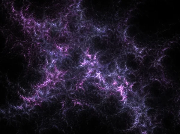 Purple beatiful nebula abstract fractal effect light background — Stock Photo, Image