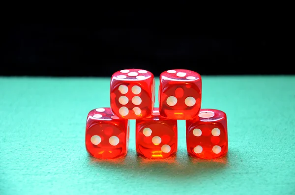 Gamble tärningar — Stockfoto