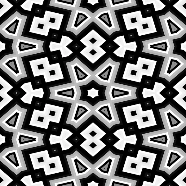 Zwart-wit naadloze abstracte textuur — Stockfoto