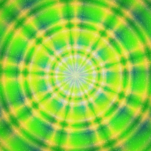 Färg magiska ringen strålar — Stockfoto