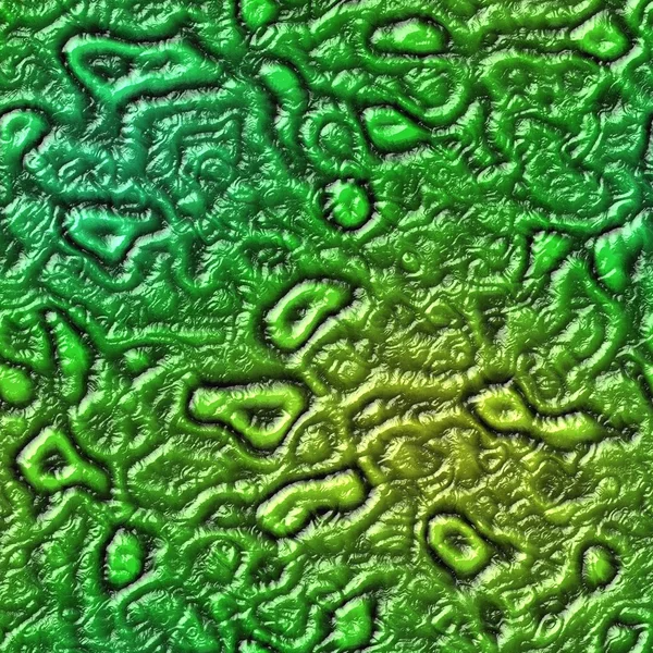 Textura alienígena sem costura verde — Fotografia de Stock