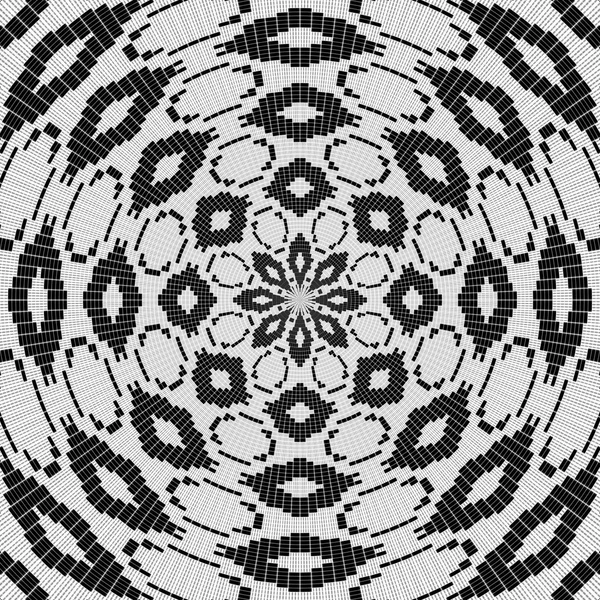 Černá a bílá bezešvé abstraktní textura — Stock fotografie