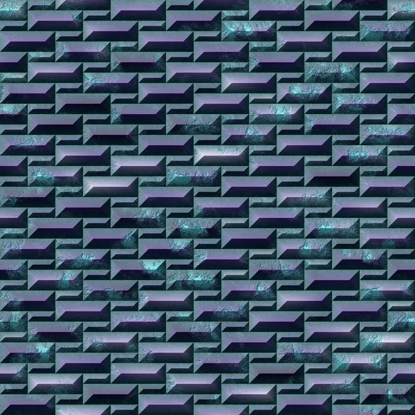 Purple, blue seamless metal plate texture — Stock Photo, Image