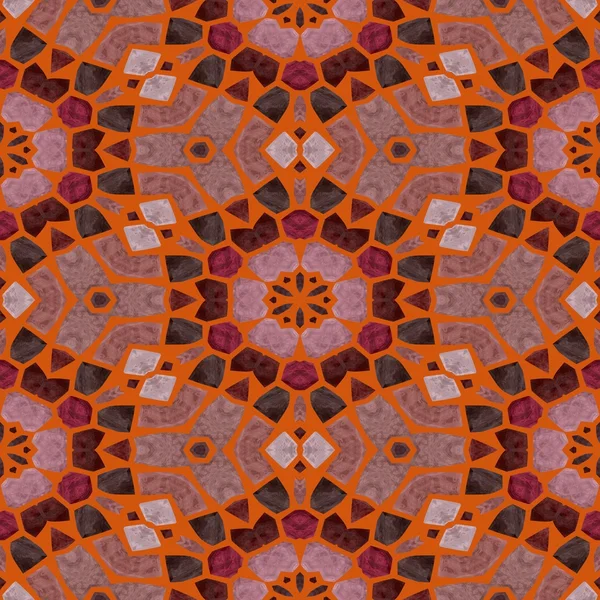 Krásné bezproblémové barevný kaleidoskop — Stock fotografie