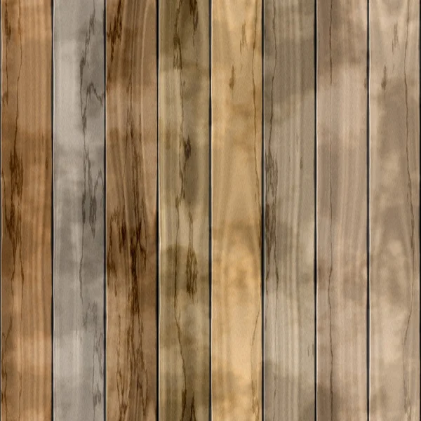 Light brown seamless wood fence texture — Stock Photo, Image