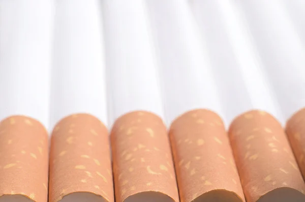 Detail of cigarettes with filter — Stock Photo, Image