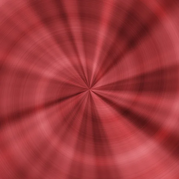 Generated red metal radial texture — Stock Photo, Image