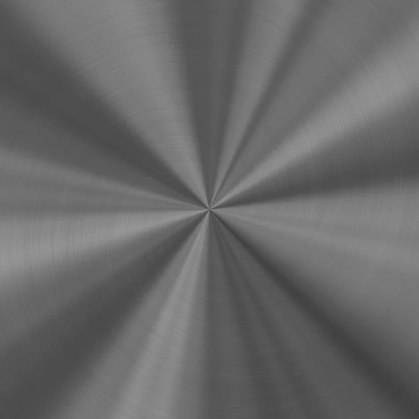 Generated grey metal radial texture — Stock Photo, Image