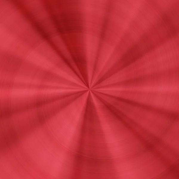 生成された赤い金属放射状テクスチャ — ストック写真