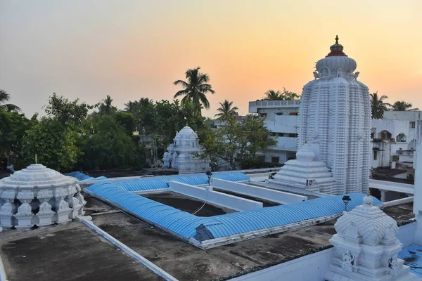 Turistas Que Visitam Famoso Templo Sol Século Vii Arasavalli Srikakulam — Fotografia de Stock