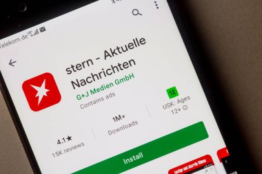 Neckargemuend, Almanya: 15 Ocak 2021: Alman haber dergisi 