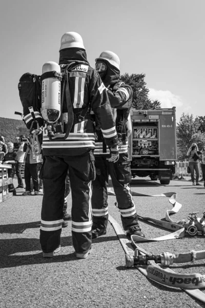 Neckargemund Germany May 2019 Open Day Volunteer Fire Brigade Neckargemuend — Stock Photo, Image