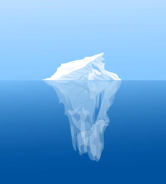 Iceberg. — Vetor de Stock