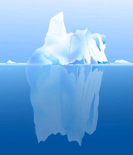 Iceberg — Vettoriale Stock