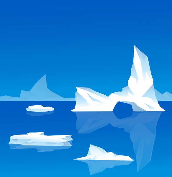 Iceberg - Vector — Archivo Imágenes Vectoriales