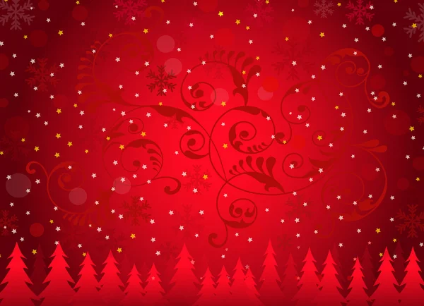 Saludos de Navidad Fondo-Vector — Vector de stock