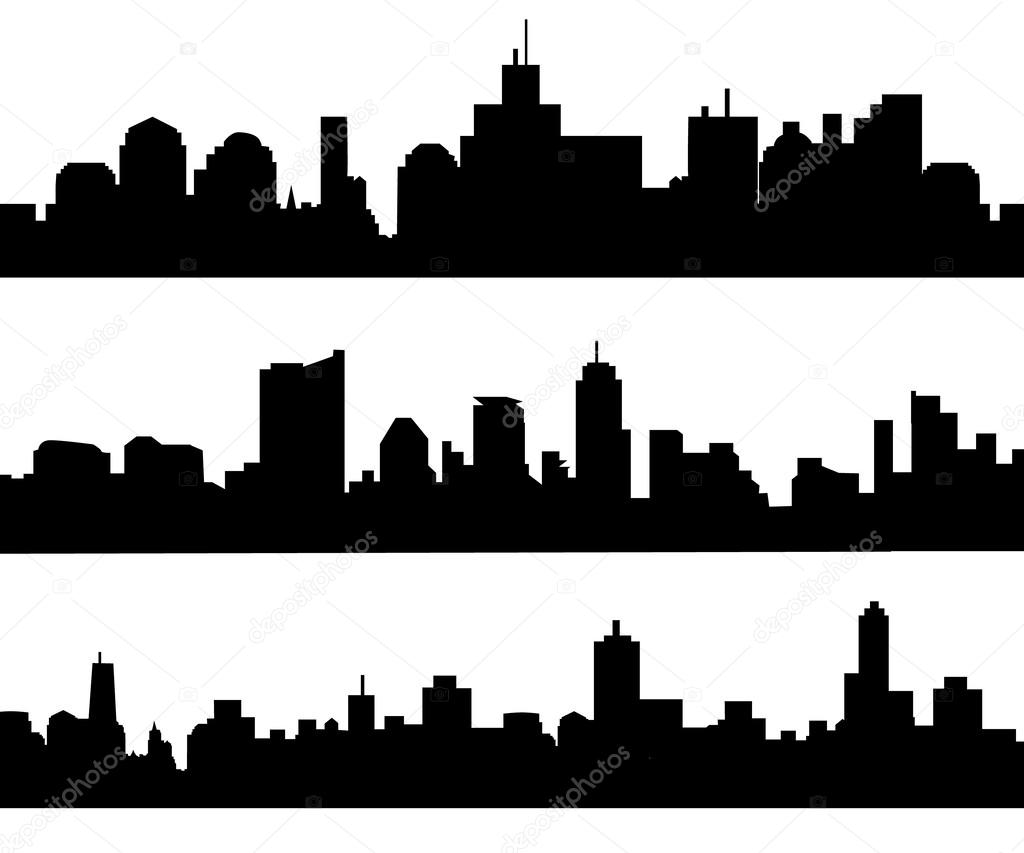 City Skyline is a vector illustration.