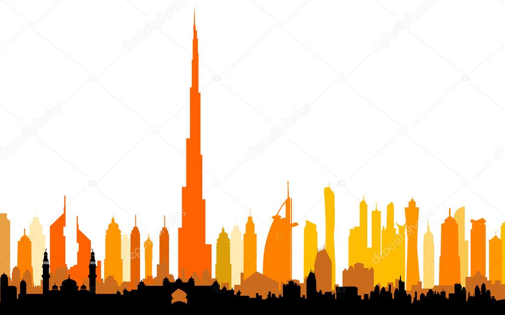 Modern skyscraper-vector