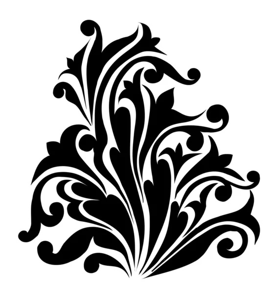 Swirl, Patterns, Flowers-Vector — Stock Vector