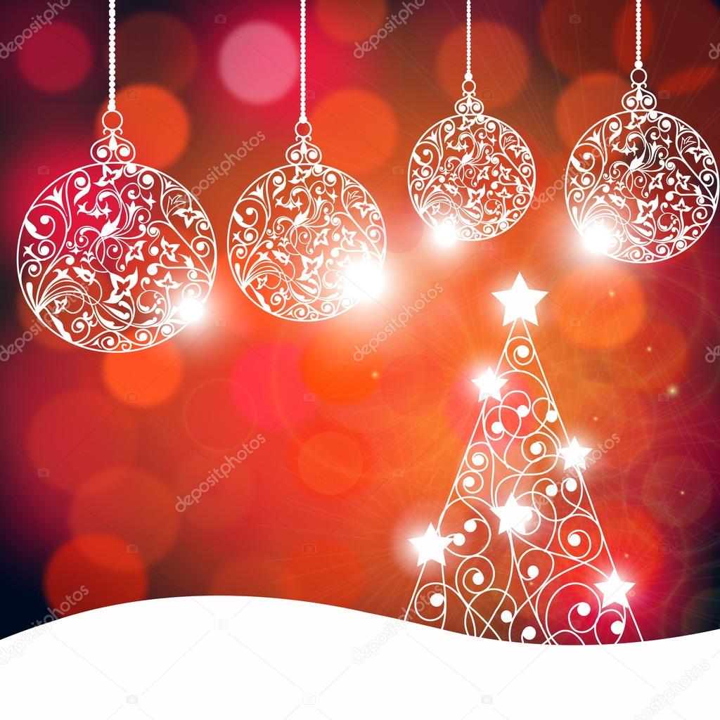 Christmas Background-Vector