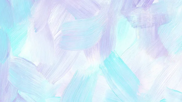 Pastel Art Pozadí Akrylová Barva Světle Růžové Bílé Mátové Šeříkové — Stock fotografie
