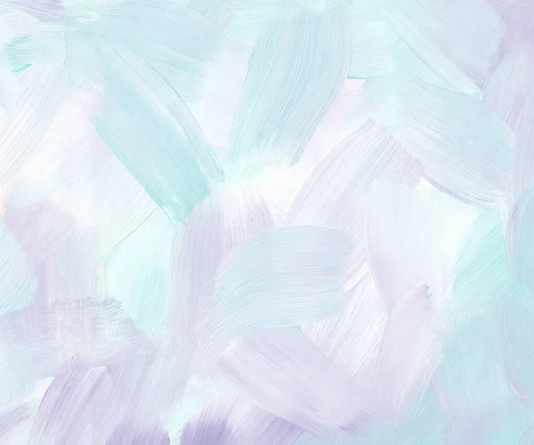 Miękkie Pastelowe Tło Sztuki Duże Pociągnięcia Pędzla Farba Akrylowa Kolorze — Zdjęcie stockowe