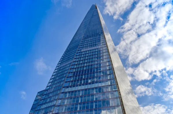 Londres Grã Bretanha Agosto 2015 Vista Baixo Para Arranha Céu — Fotografia de Stock