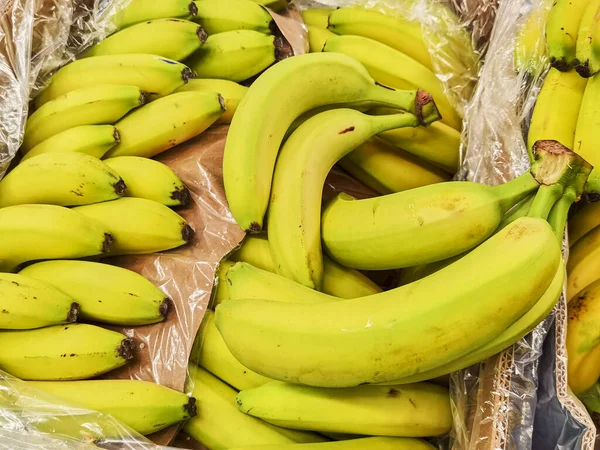 stock image View to a shelf with fruits in a supermarket.