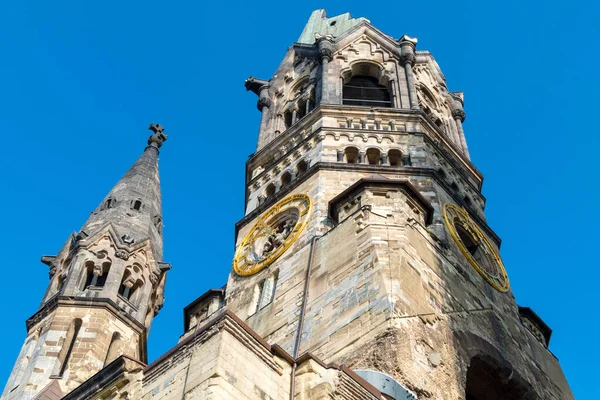 Katedralens Undergång Kaiser Wilhelm Gedaechtniskirche Berlin Tyskland Som Minnesmärke För — Stockfoto