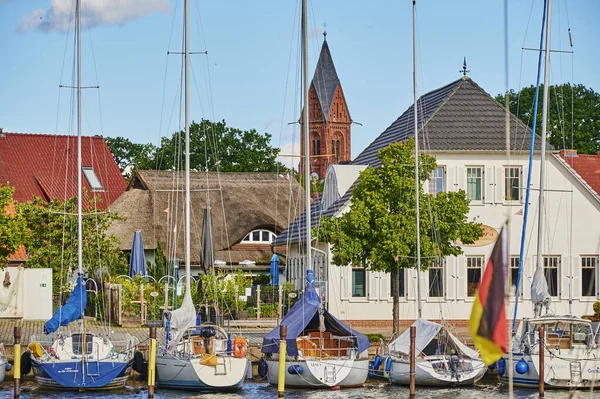 Greifswald Alemania Septiembre 2020 Impresiones Típicas Ciudad Greifswald Distrito Wieck —  Fotos de Stock