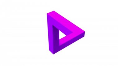 optik illustion üçgen