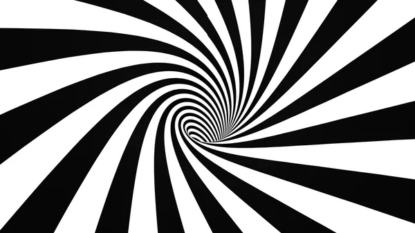 Black and white spiral