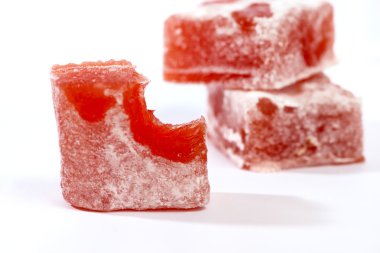 Beyaz arkaplanda Türk sevinci