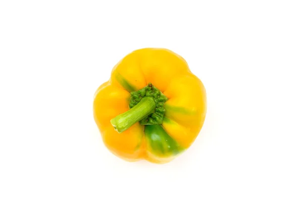 Söt gul paprika isolerad på vit bakgrund — Stockfoto