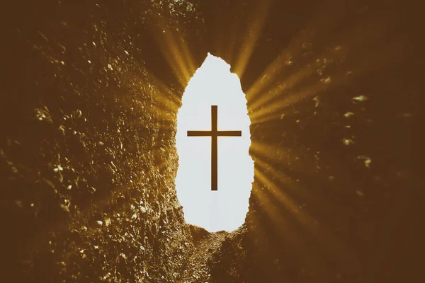 Hrobka Ježíše Krista Ukřižování Vzkříšení — Stock fotografie